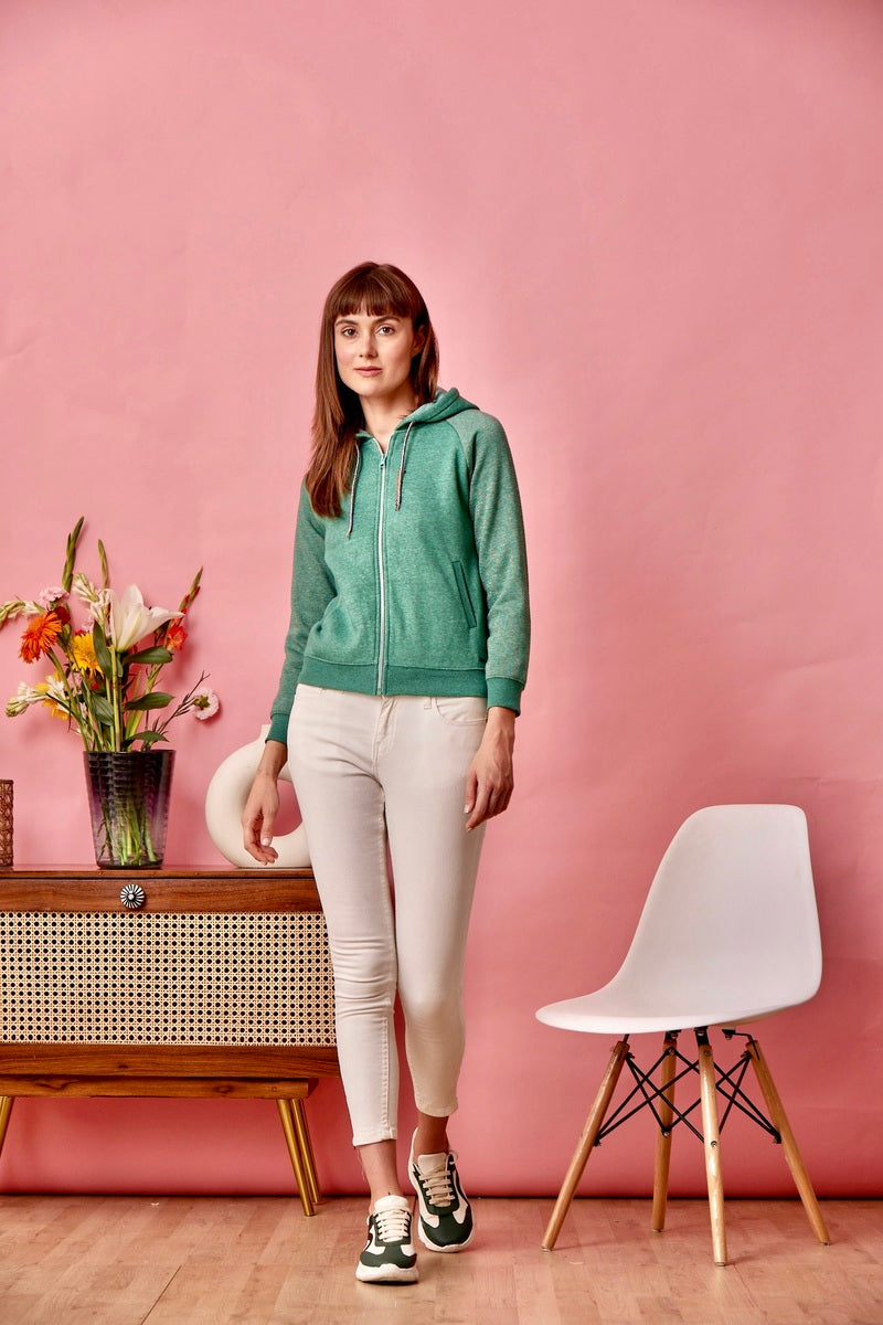 Green Hoodie Sweat Shirt