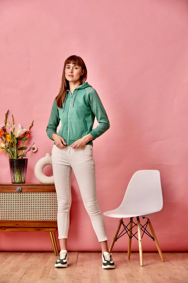 Green Hoodie Sweat Shirt