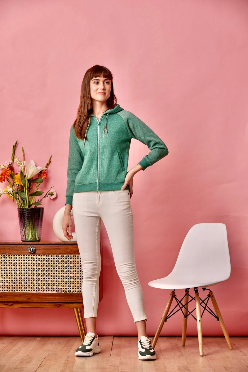 Green Hoodie Sweat Shirt