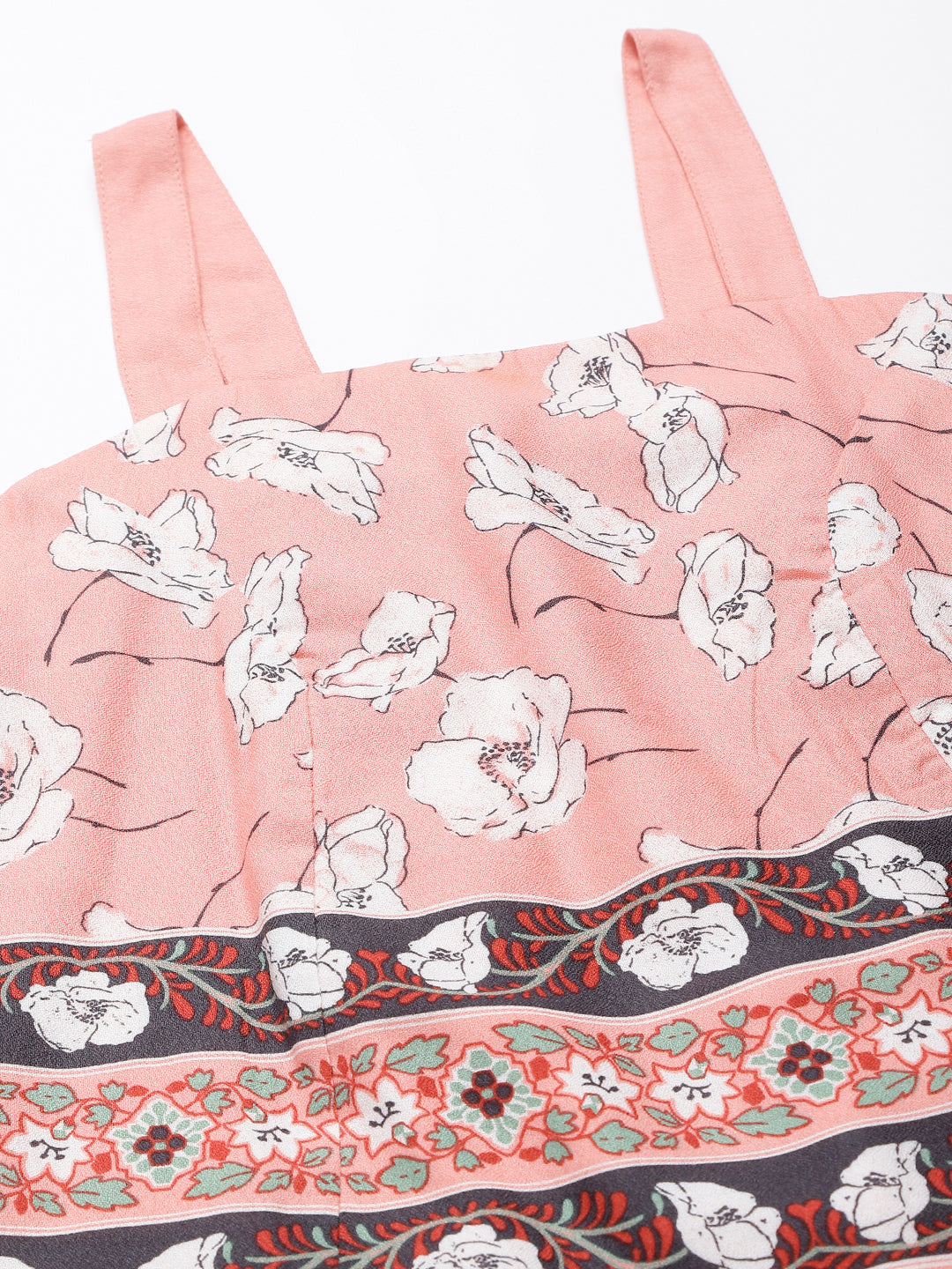 Peach Co-Ordinate Set With Back Elasticated Upper For The Perfect Fit