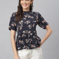 Floral Rayon Fabric Top