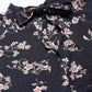 Navy Floral Rayon Fabric Top
